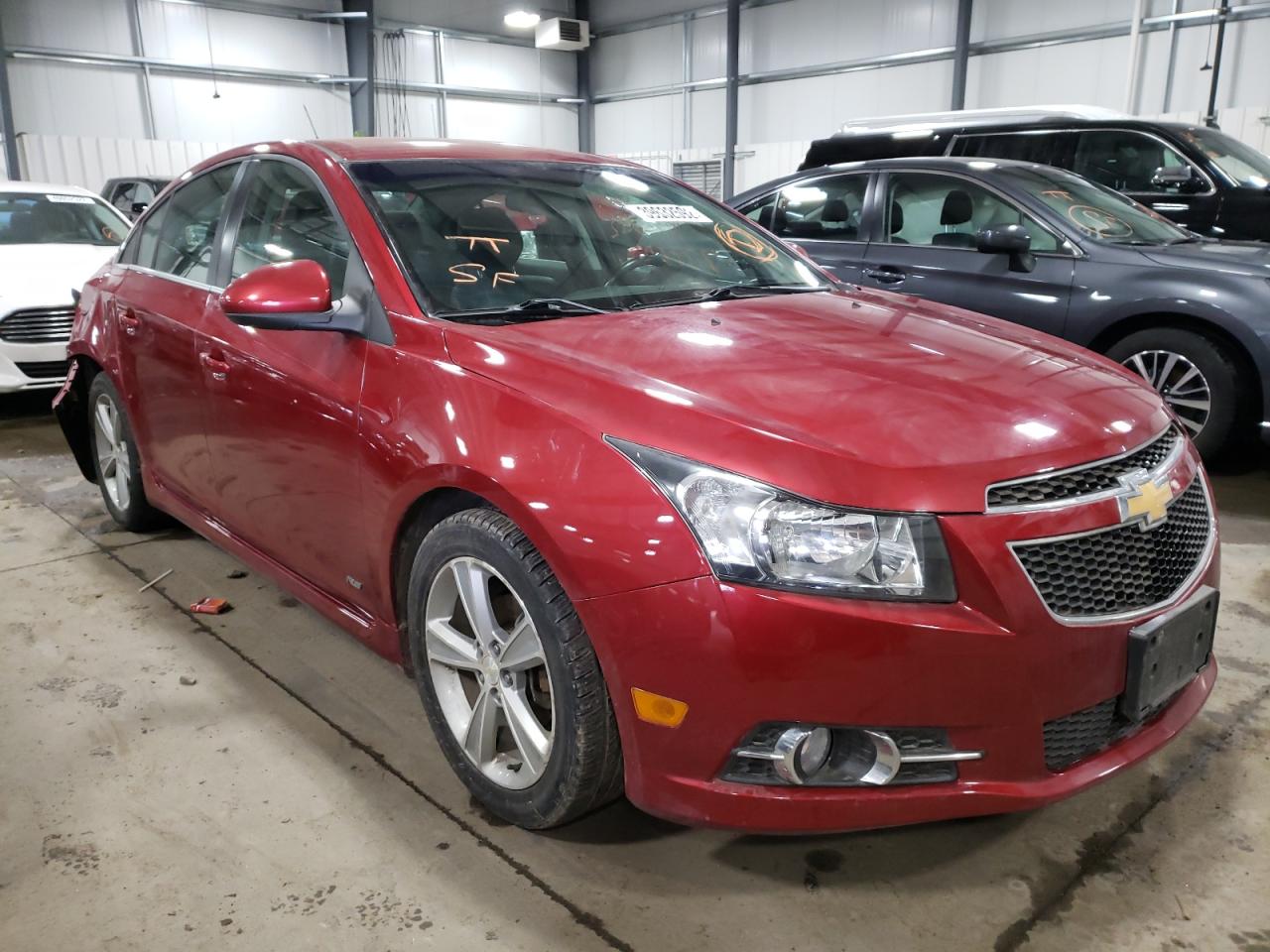 CHEVROLET CRUZE LT 2012 with VIN 1G1PG5SC3C7226570 - Photo from auction