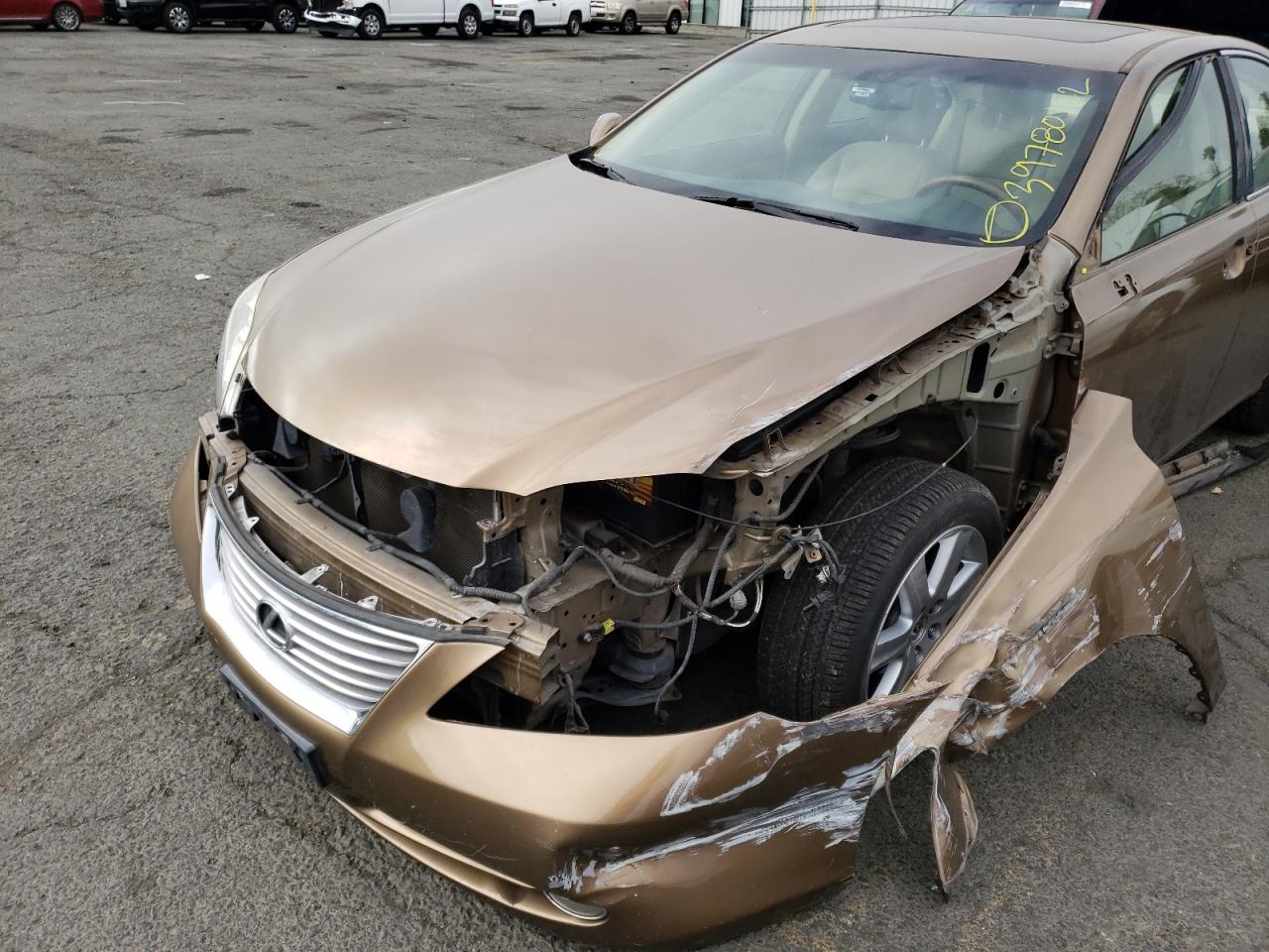Photo 9 from auction – 2009 LEXUS ES 350 with VIN JTHBJ46GX92301473