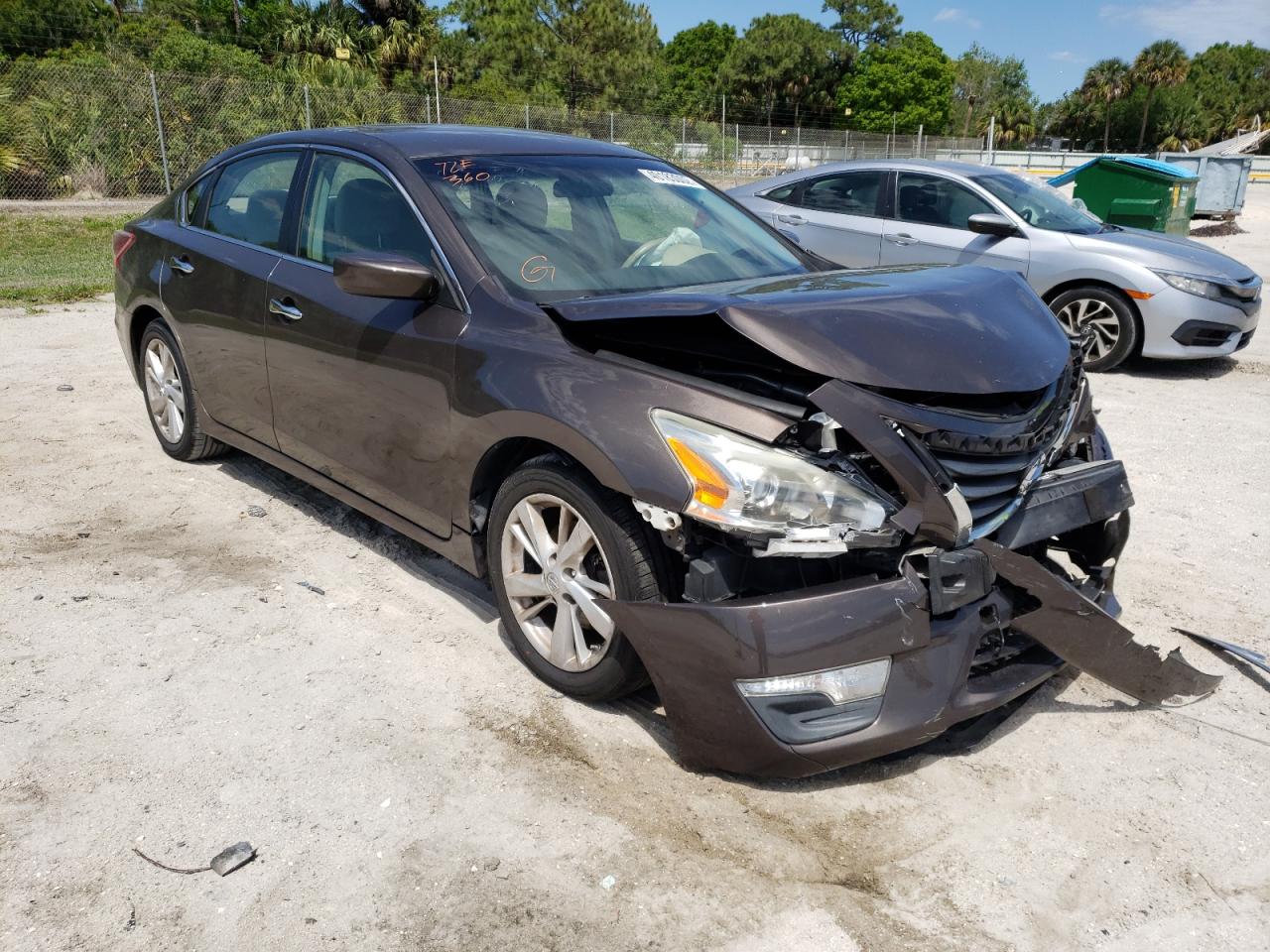 NISSAN ALTIMA 2.5 2013 with VIN 1N4AL3AP0DC265634 - Photo from auction