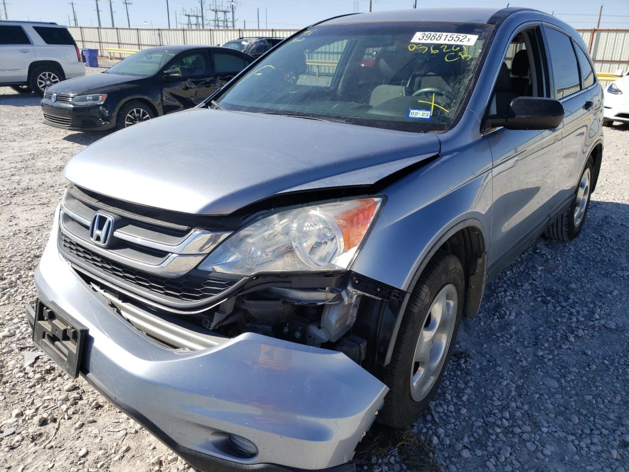 Photo 2 from auction – 2011 HONDA CR-V LX with VIN 5J6RE3H33BL056261