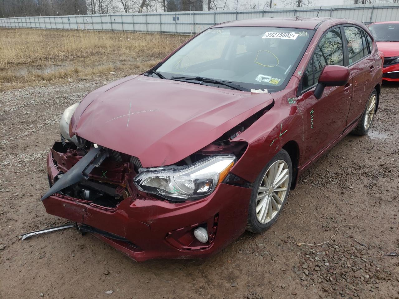Photo 2 from auction – 2013 SUBARU IMPREZA PR with VIN JF1GPAE68DH813712