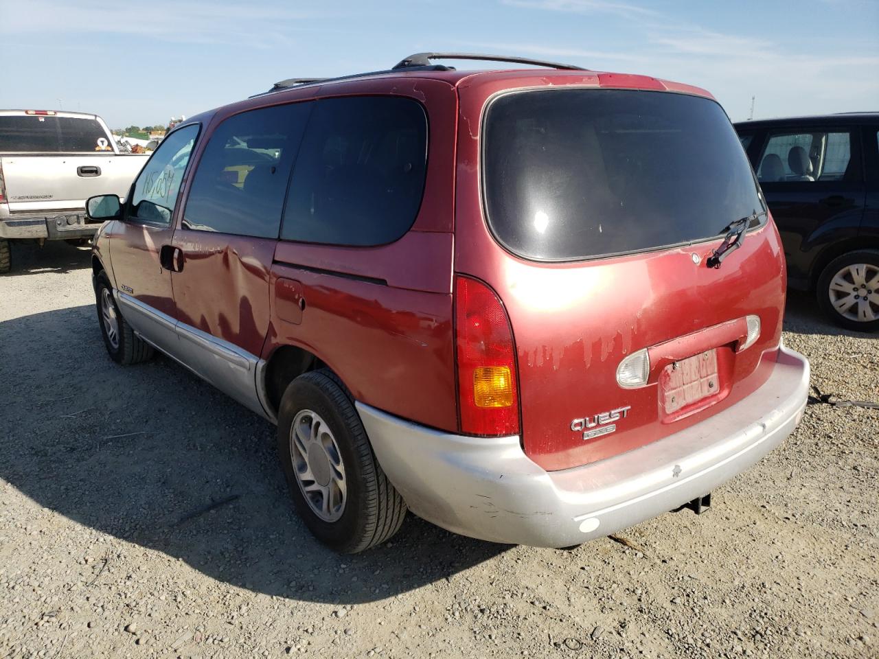 Photo 3 from auction – 2000 NISSAN QUEST SE with VIN 4N2XN11T3YD809959