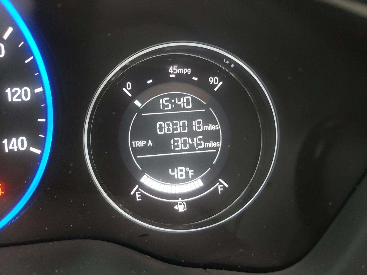 Photo 8 from auction – 2017 HONDA HR-V EX with VIN 3CZRU6H51HM705228