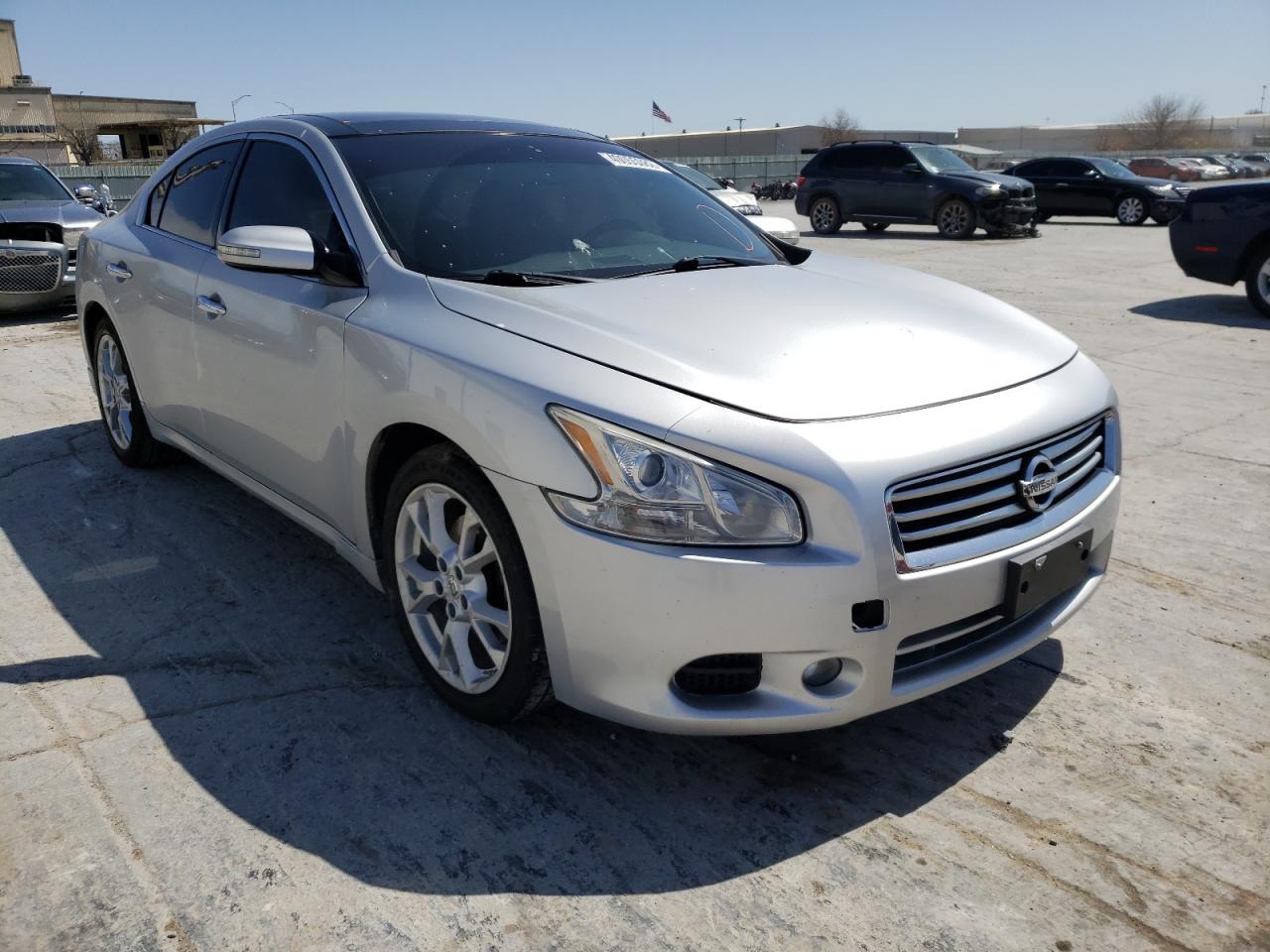 NISSAN MAXIMA S 2013 with VIN 1N4AA5APXDC819179 - Photo from auction
