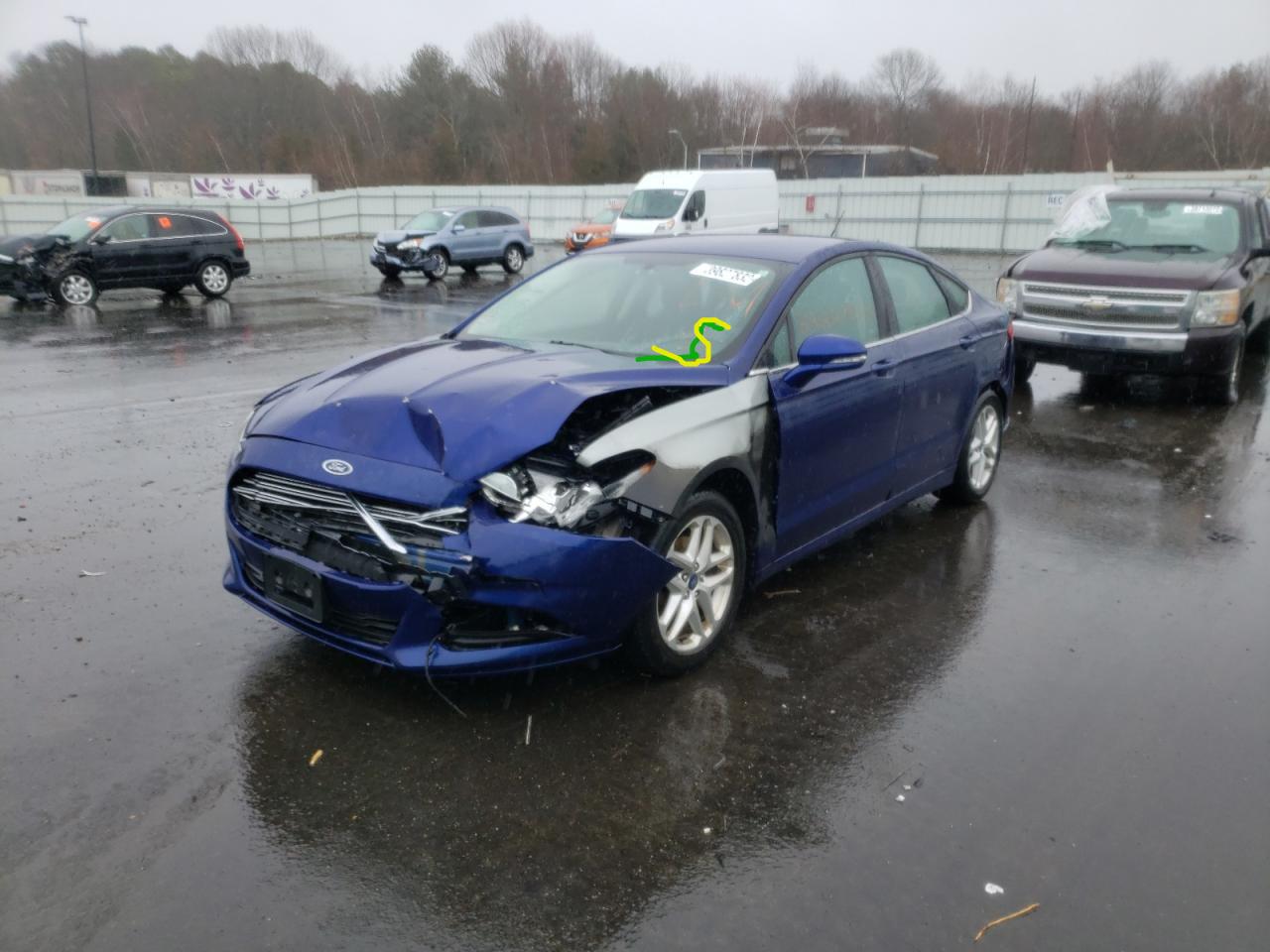 Photo 2 from auction – 2015 FORD FUSION SE with VIN 1FA6P0H78F5111792