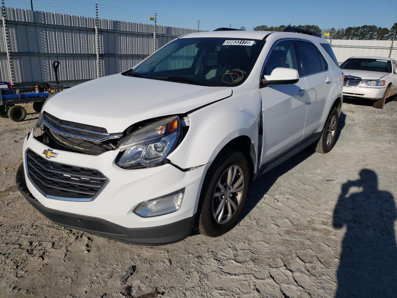 Photo 2 from auction – 2017 CHEVROLET EQUINOX LT with VIN 2GNALCEK3H6219391