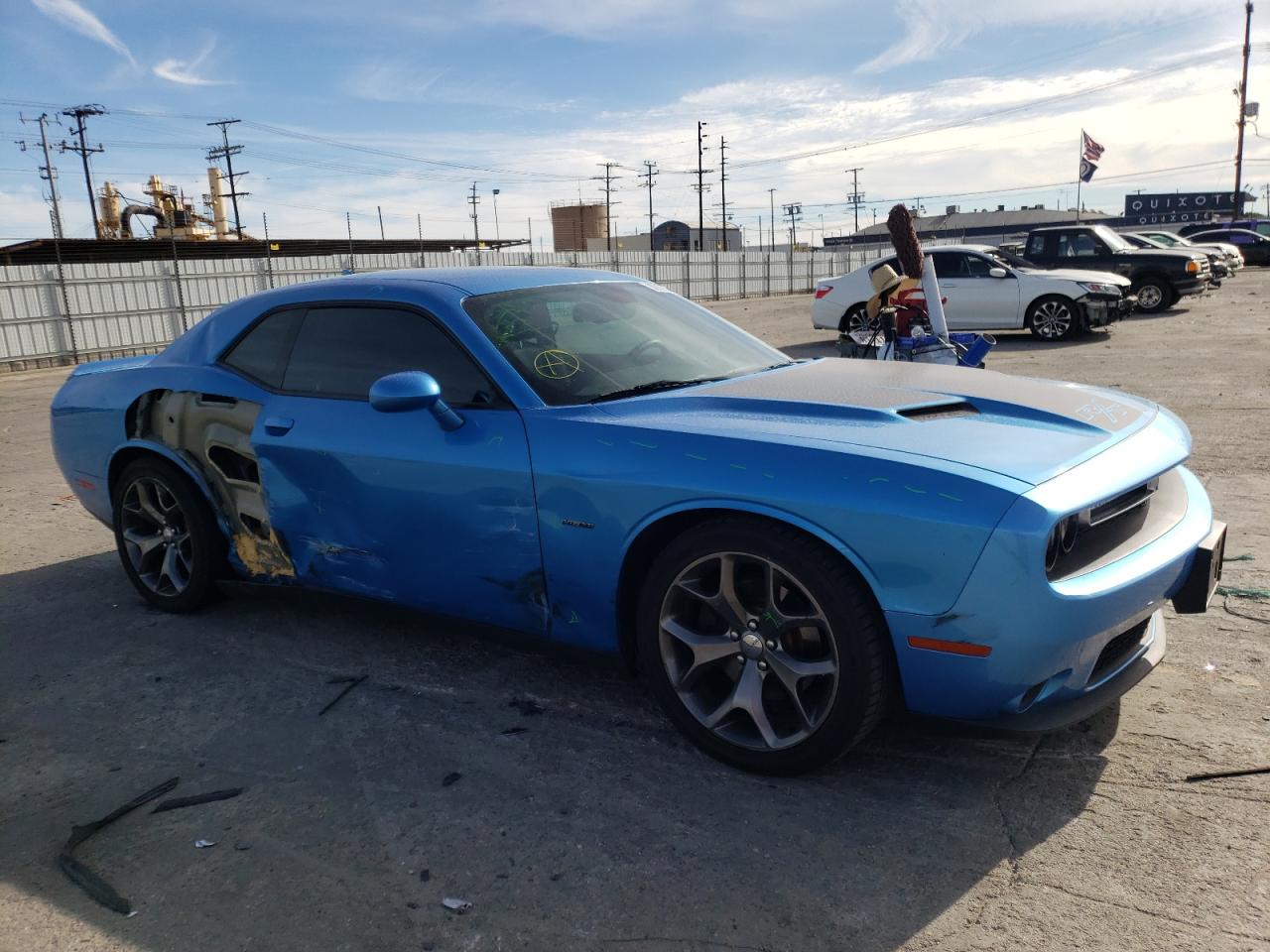 DODGE CHALLENGER 2015 with VIN 2C3CDZAT8FH816686 - Photo from auction