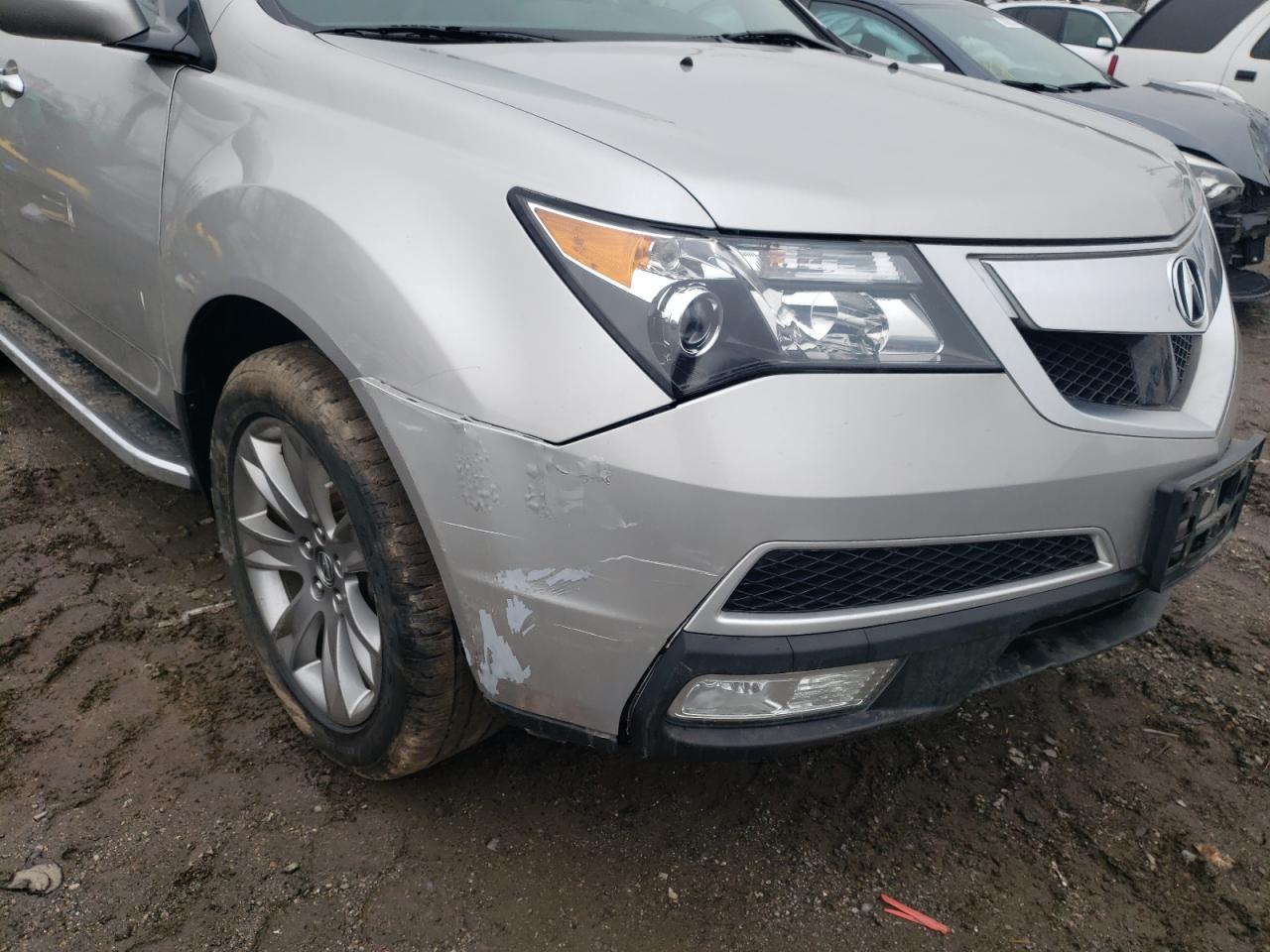 Photo 9 from auction – 2011 ACURA MDX ADVANC with VIN 2HNYD2H55BH545476