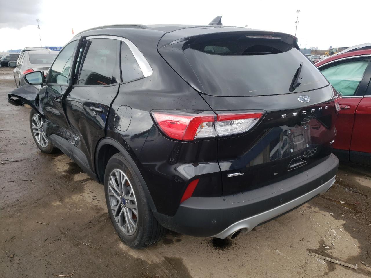 Photo 3 from auction – 2021 FORD ESCAPE SEL with VIN 1FMCU9H91MUA85370