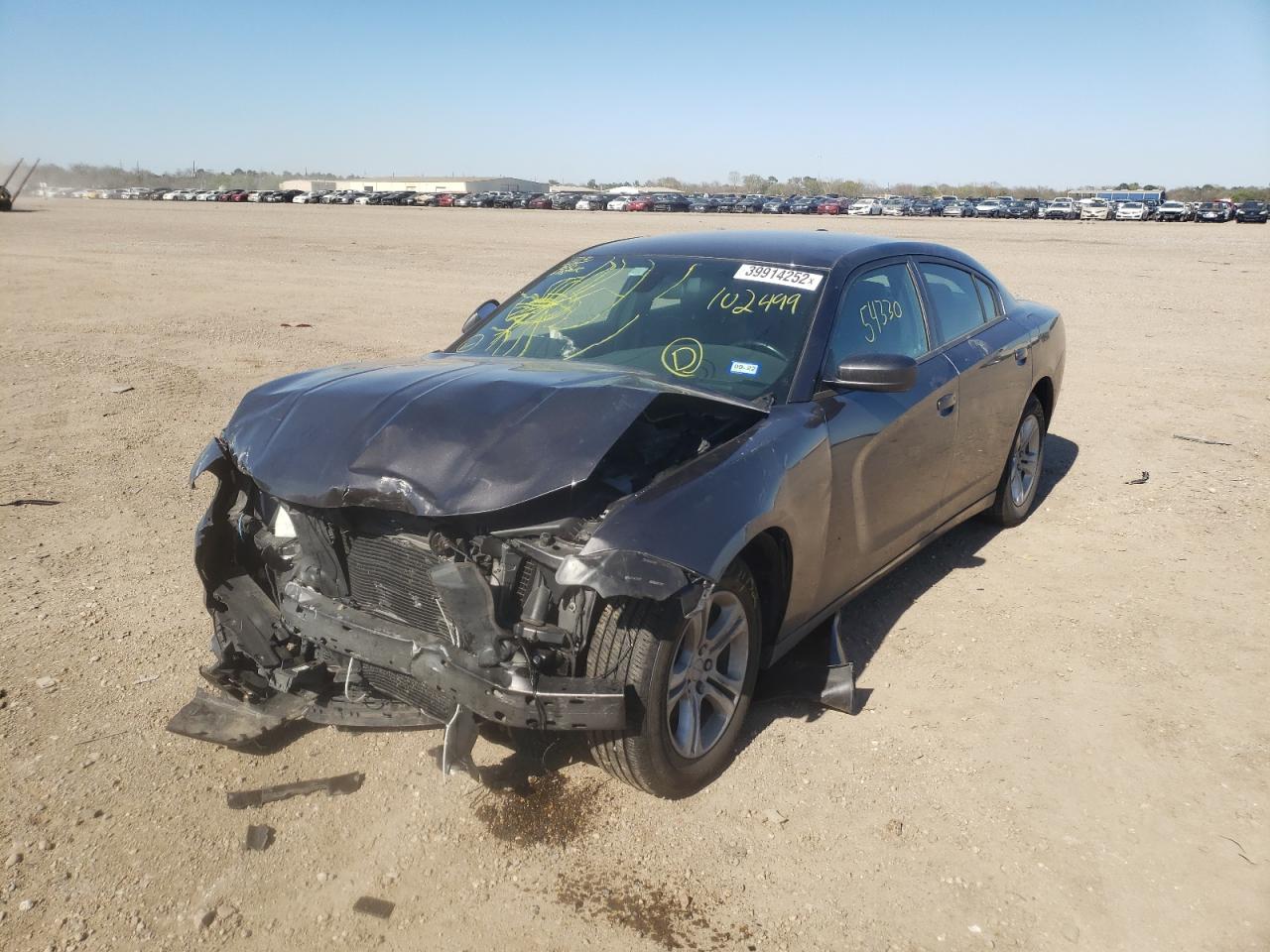 Photo 2 from auction – 2020 DODGE CHARGER SX with VIN 2C3CDXBG9LH102499