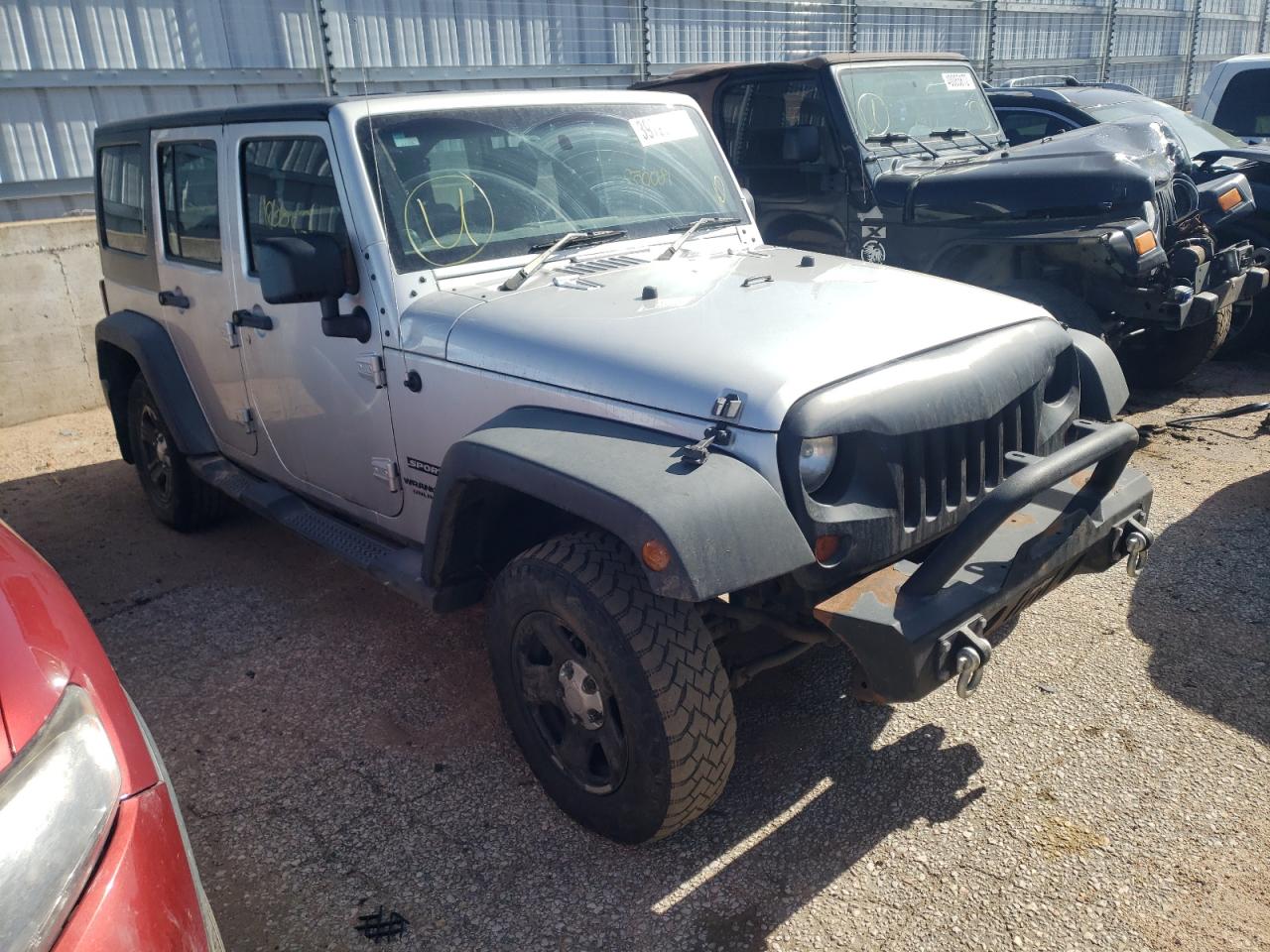JEEP WRANGLER U 2011 with VIN 1J4BZ3H12BL568324 - Photo from auction