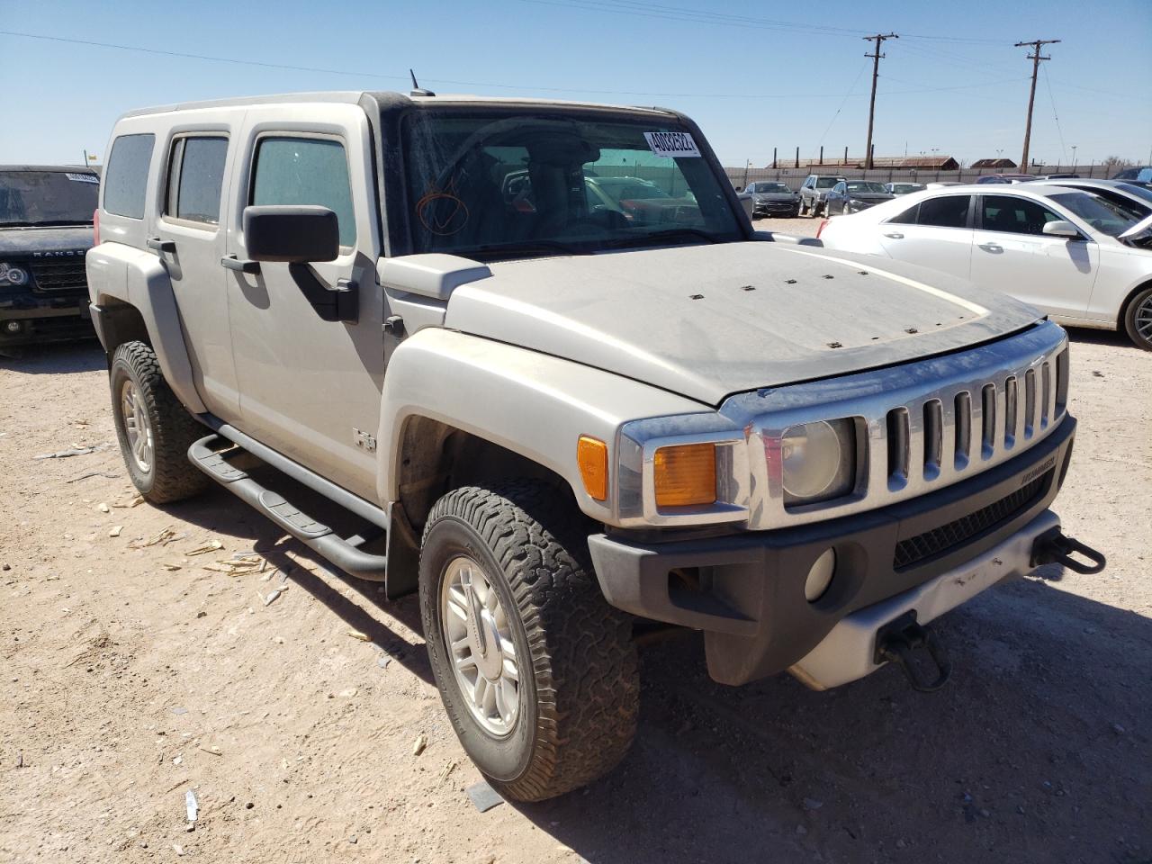 HUMMER H3 2008 with VIN 5GTEN13E588201239 - Photo from auction