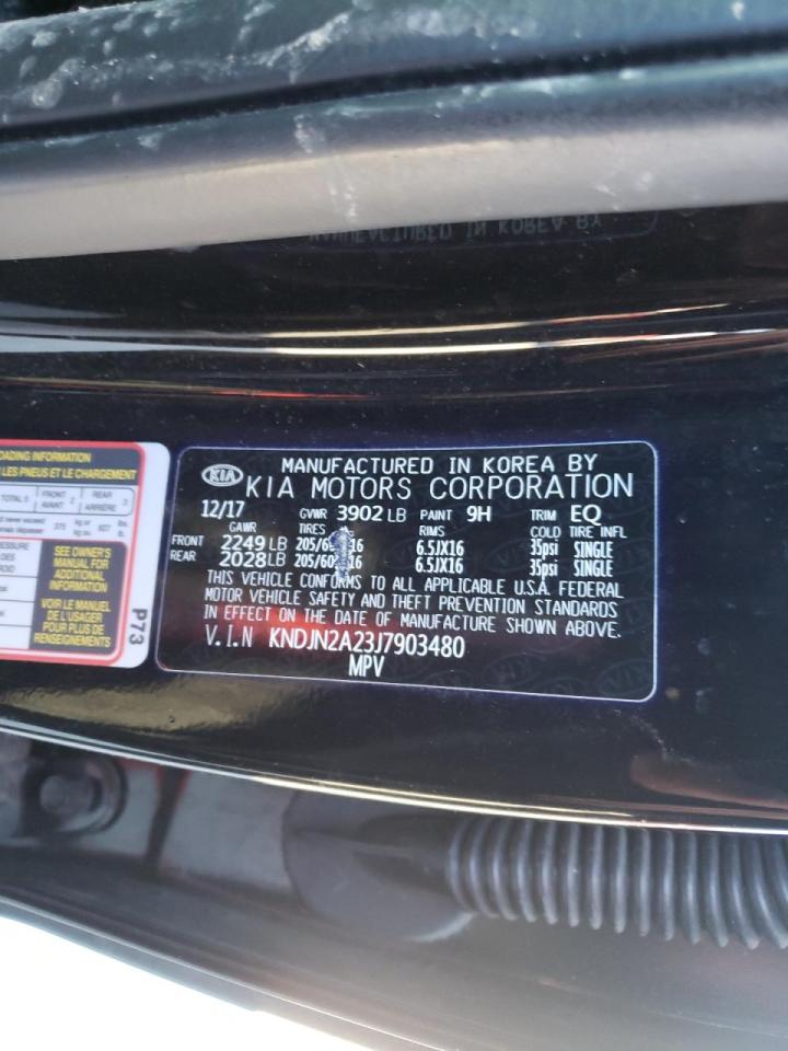 Photo 10 from auction – 2018 KIA SOUL with VIN KNDJN2A23J7903480