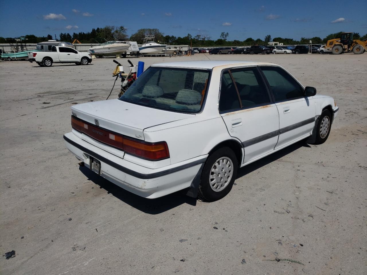 Photo 4 from auction – 1990 HONDA CIVIC with VIN 1HGED3658LA016056