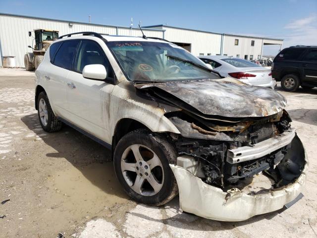 NISSAN MURANO SL 2005 with VIN JN8AZ08T95W318328 - Photo from auction