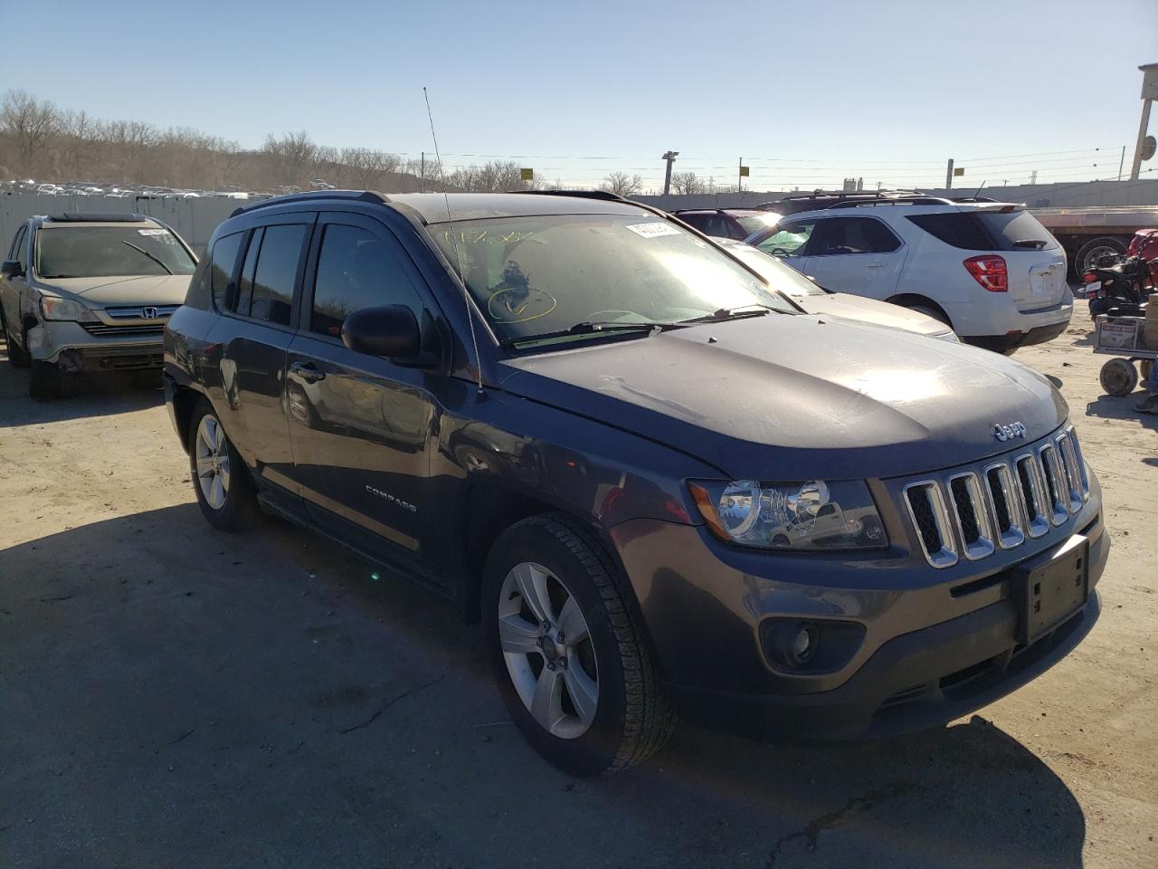 JEEP COMPASS SP 2017 with VIN 1C4NJCBA0HD147062 - Photo from auction
