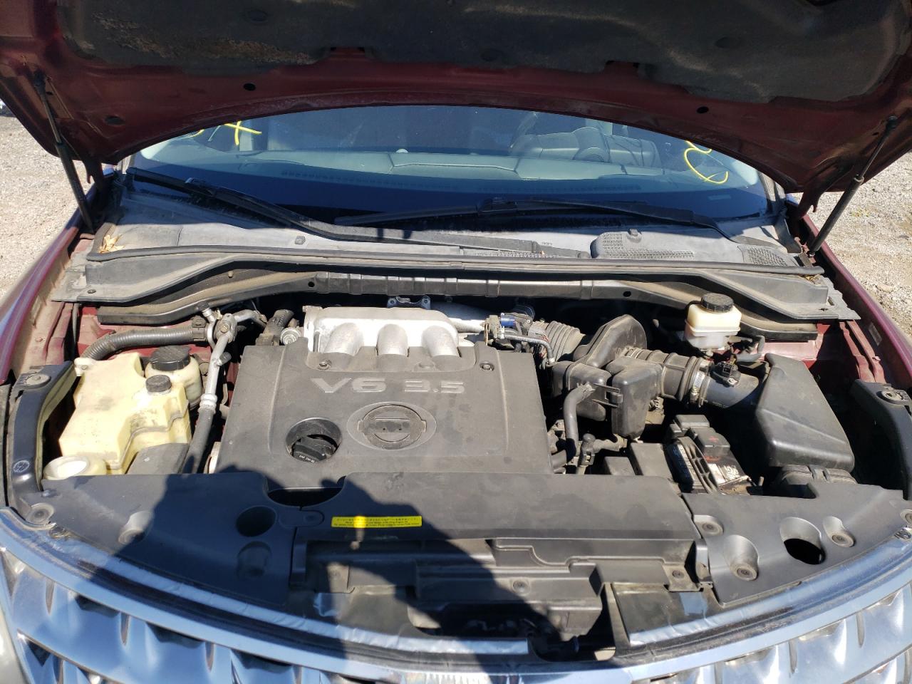 Photo 7 from auction – 2007 NISSAN MURANO SL with VIN JN8AZ08T07W507923