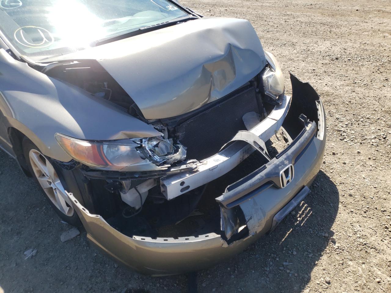 Photo 9 from auction – 2007 HONDA CIVIC EX with VIN 2HGFG11867H504446