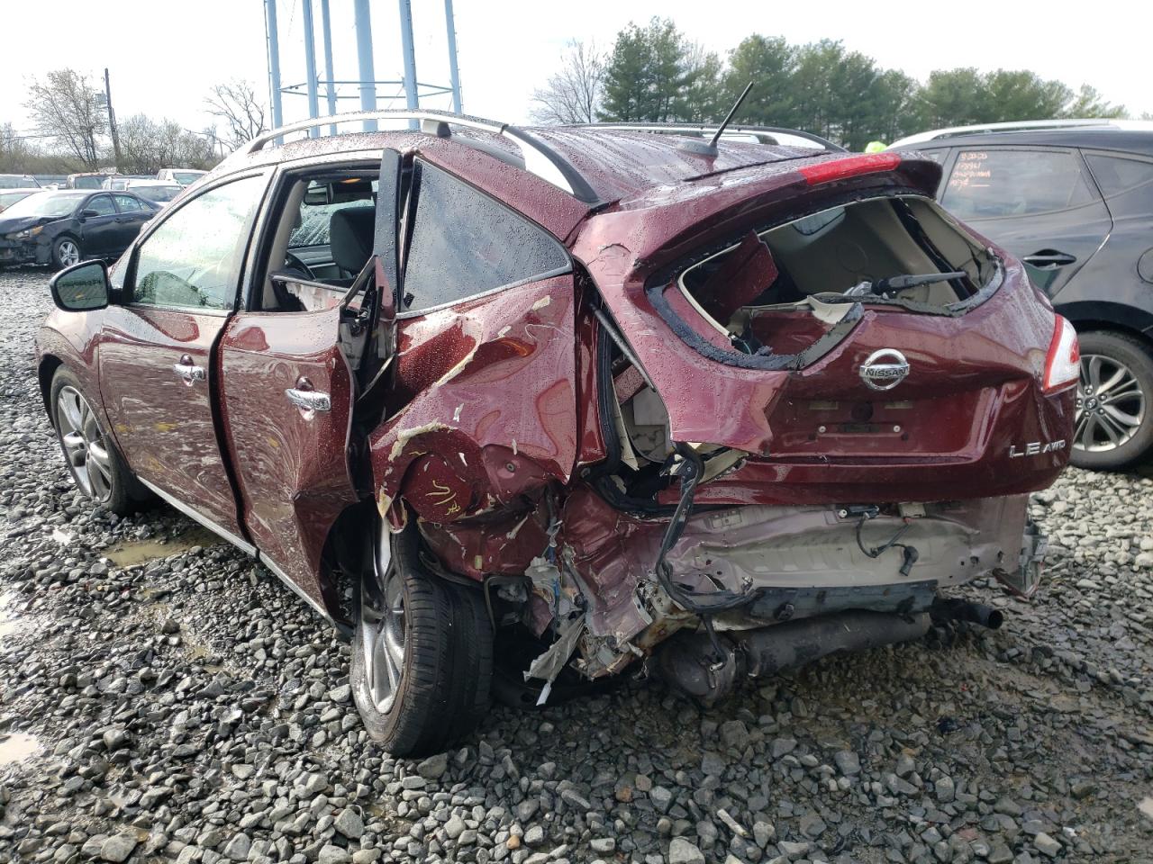Photo 3 from auction – 2012 NISSAN MURANO S with VIN JN8AZ1MW4CW208337