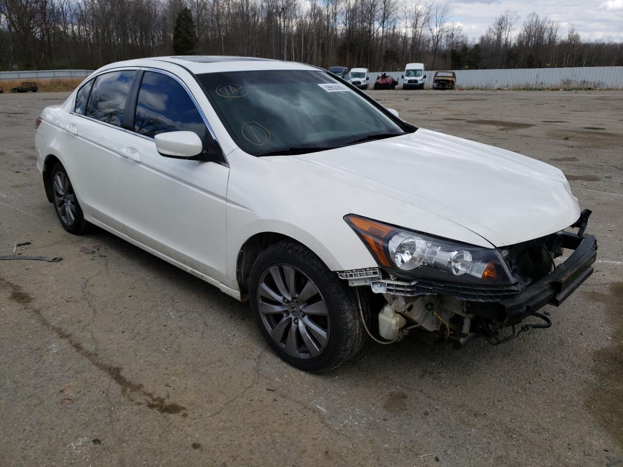 HONDA ACCORD EXL 2012 with VIN 1HGCP2F84CA148752 - Photo from auction
