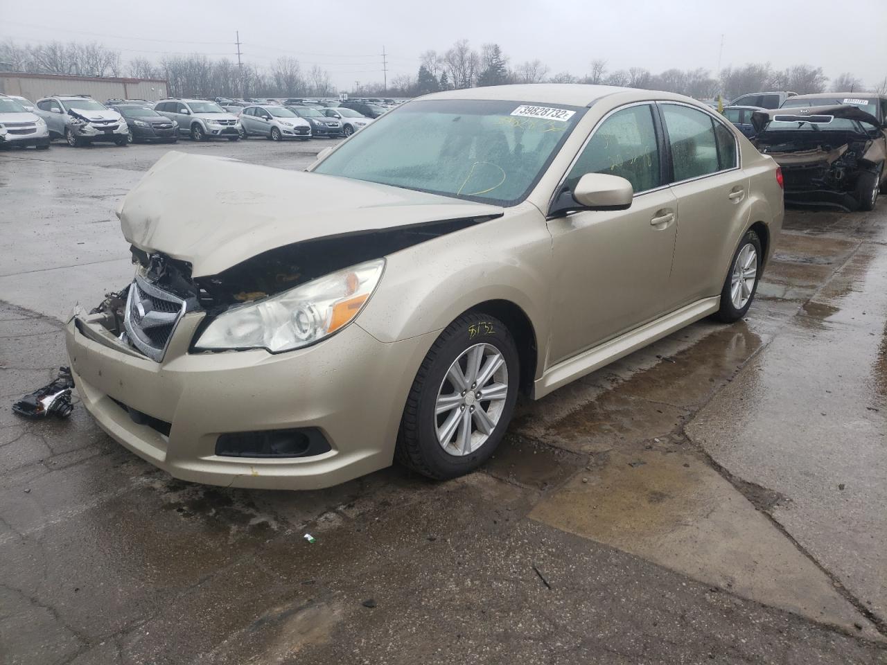 Photo 2 from auction – 2010 SUBARU LEGACY 2.5 with VIN 4S3BMBB6XA3222622
