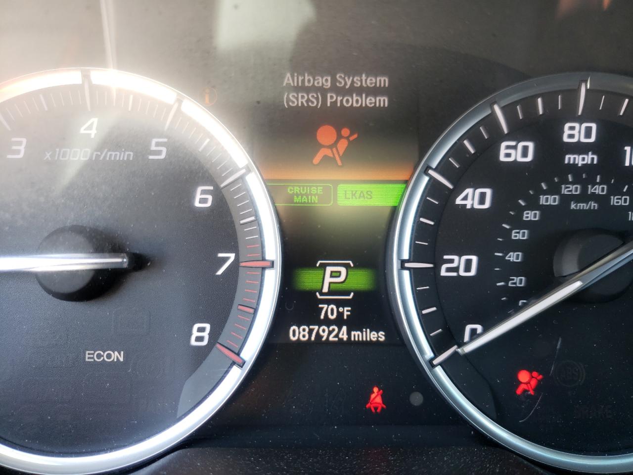 Photo 8 from auction – 2016 ACURA TLX TECH with VIN 19UUB2F52GA010870