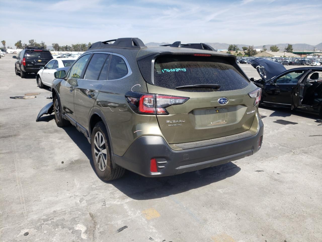 Photo 3 from auction – 2020 SUBARU OUTBACK PR with VIN 4S4BTAEC4L3106894