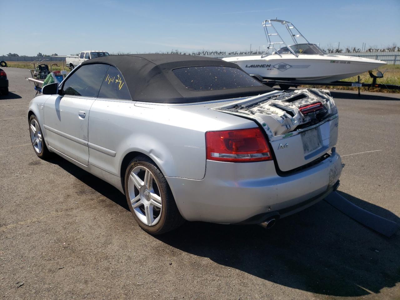 Photo 3 from auction – 2008 AUDI A4 2.0T CA with VIN WAUDF48H38K005031