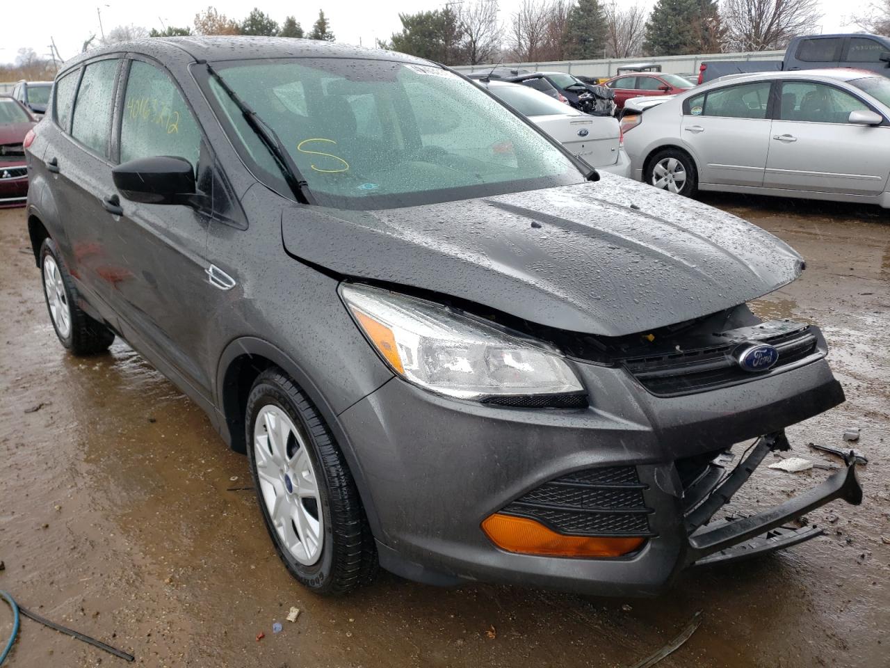 FORD ESCAPE S 2016 with VIN 1FMCU0F71GUB20944 - Photo from auction