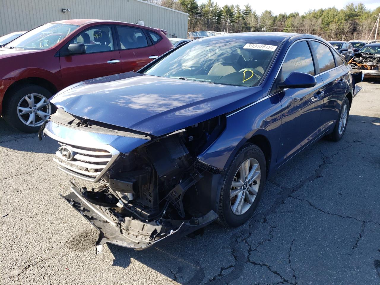 Photo 2 from auction – 2015 HYUNDAI SONATA SE with VIN 5NPE24AF8FH249488