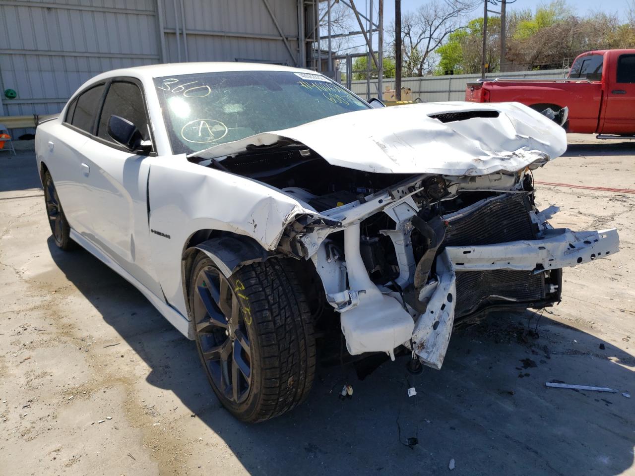 DODGE CHARGER R/ 2021 with VIN 2C3CDXCT0MH600782 - Photo from auction