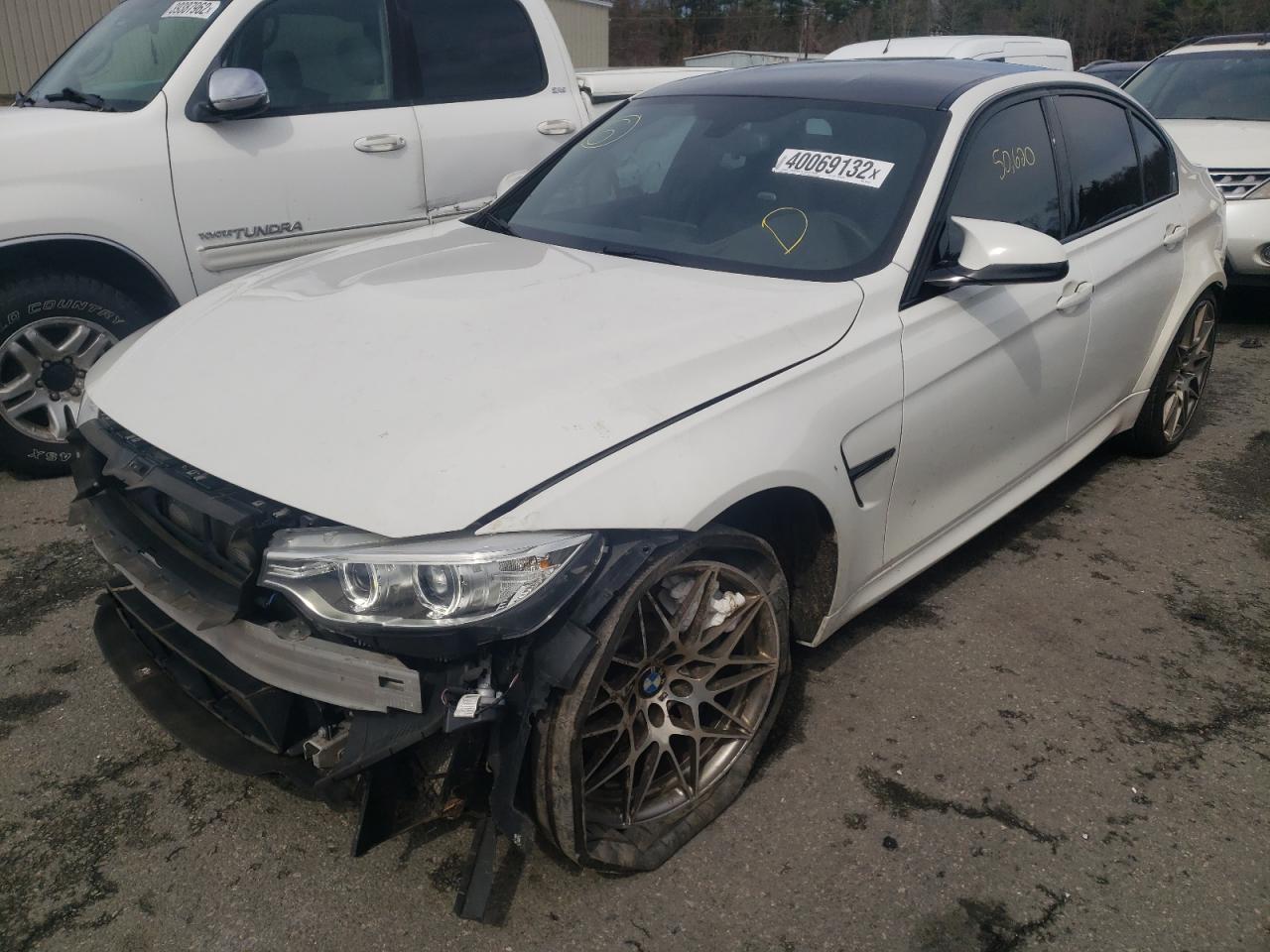 Photo 2 from auction – 2017 BMW M3 with VIN WBS8M9C56H5G84100