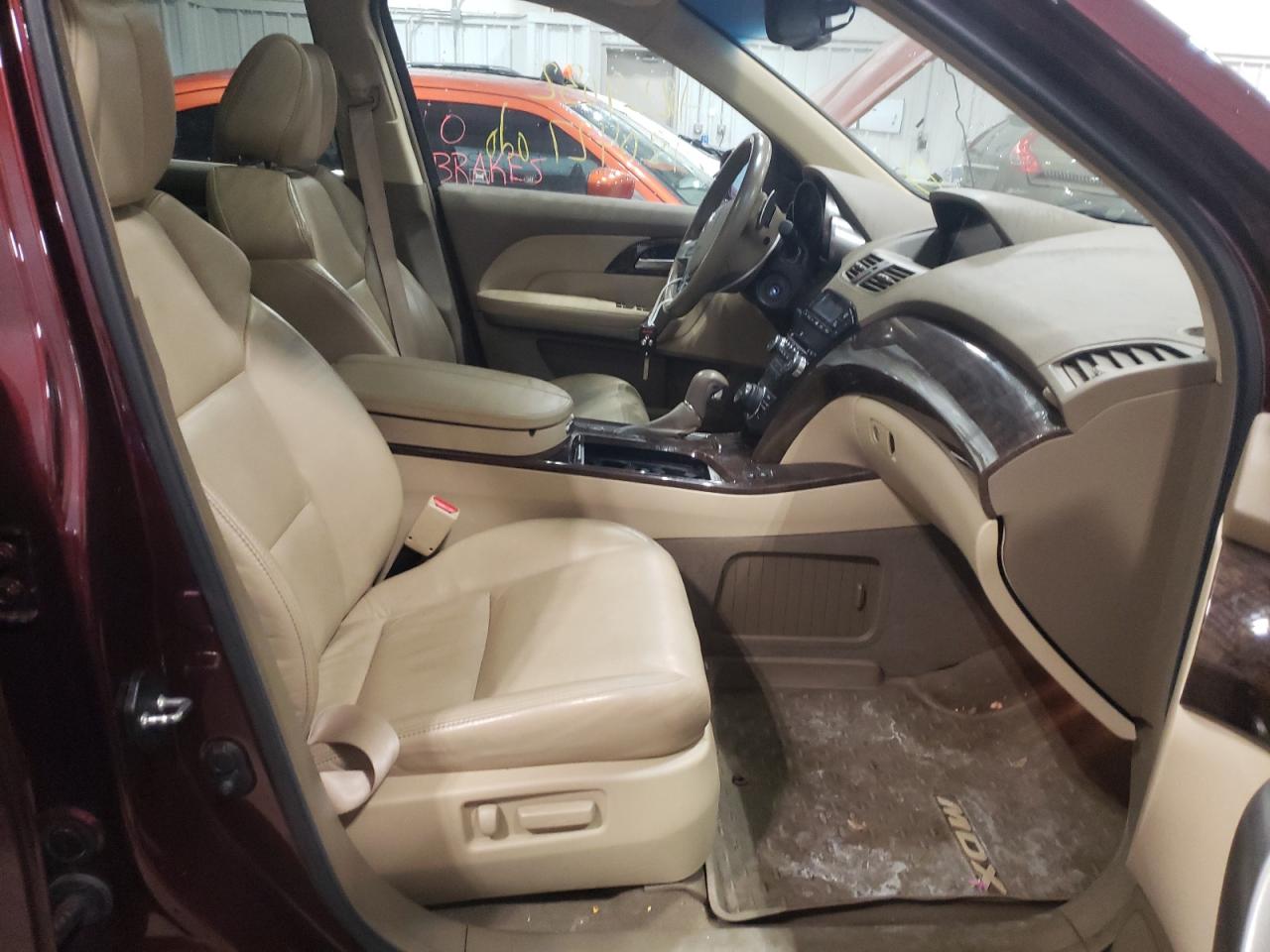 Photo 5 from auction – 2012 ACURA MDX ADVANC with VIN 2HNYD2H66CH516191