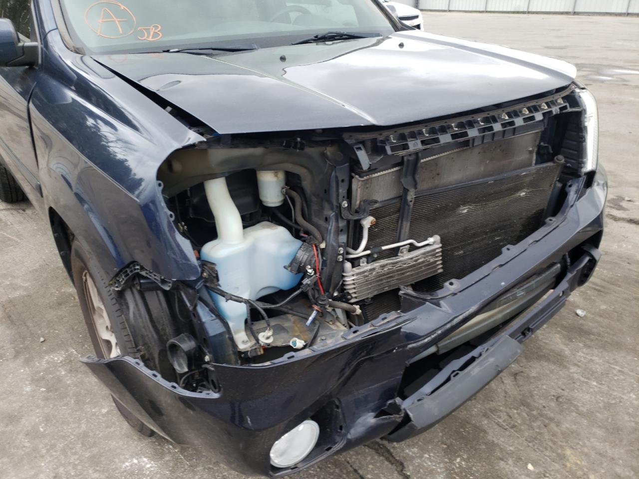 Photo 9 from auction – 2011 HONDA PILOT EX with VIN 5FNYF3H42BB047741