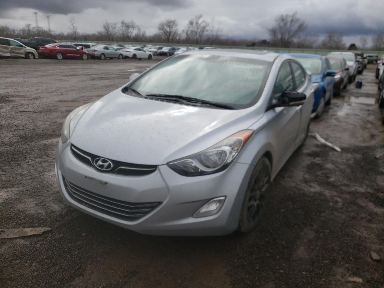 Photo 2 from auction – 2012 HYUNDAI ELANTRA GL with VIN 5NPDH4AE3CH100354