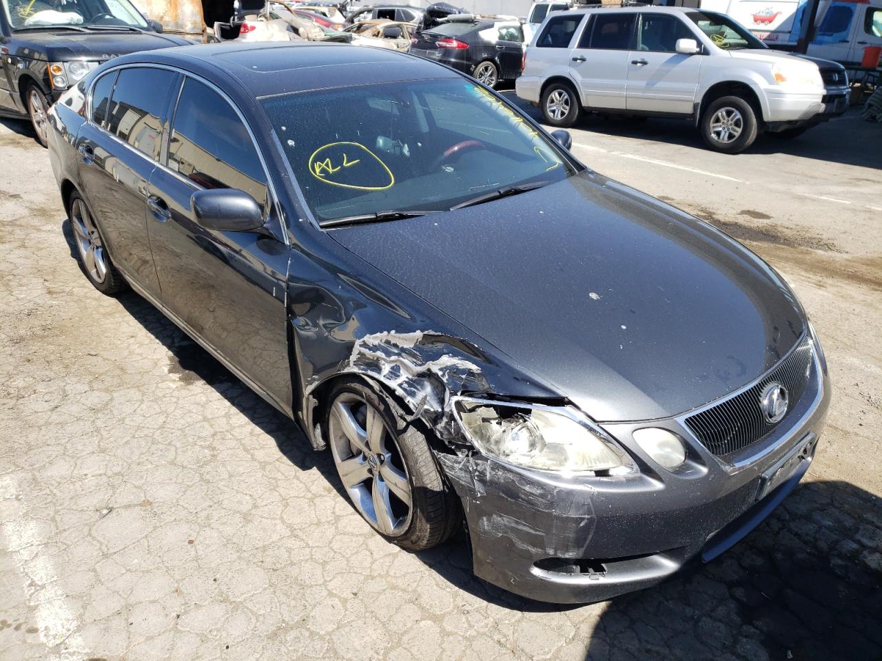 LEXUS GS 350 2007 with VIN JTHBE96S470018954 - Photo from auction