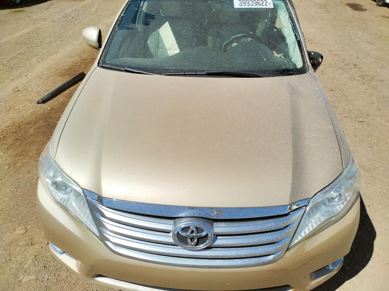 Photo 7 from auction – 2011 TOYOTA AVALON BAS with VIN 4T1BK3DB3BU438003