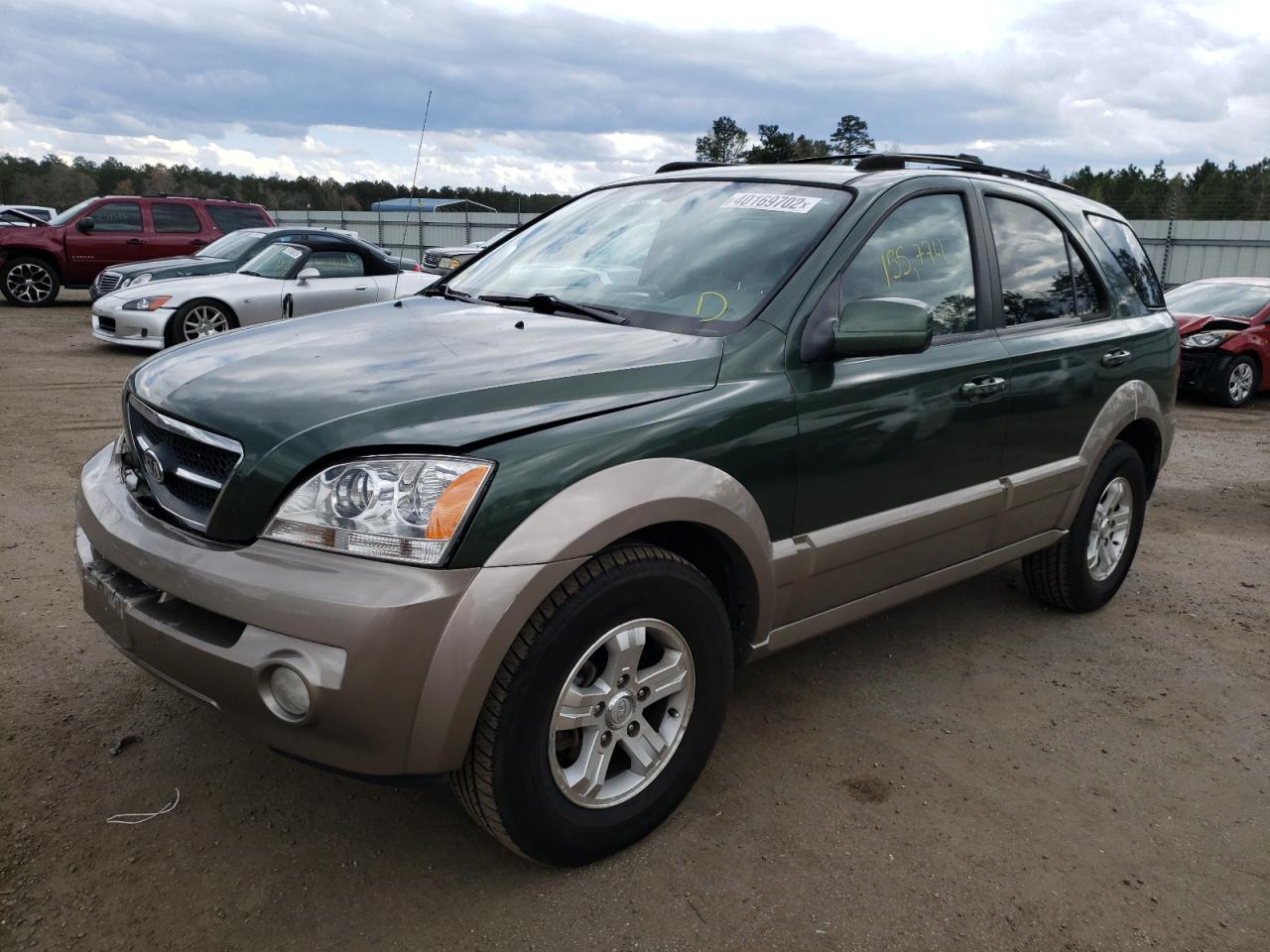 Photo 2 from auction – 2006 KIA SORENTO EX with VIN KNDJD733165634372