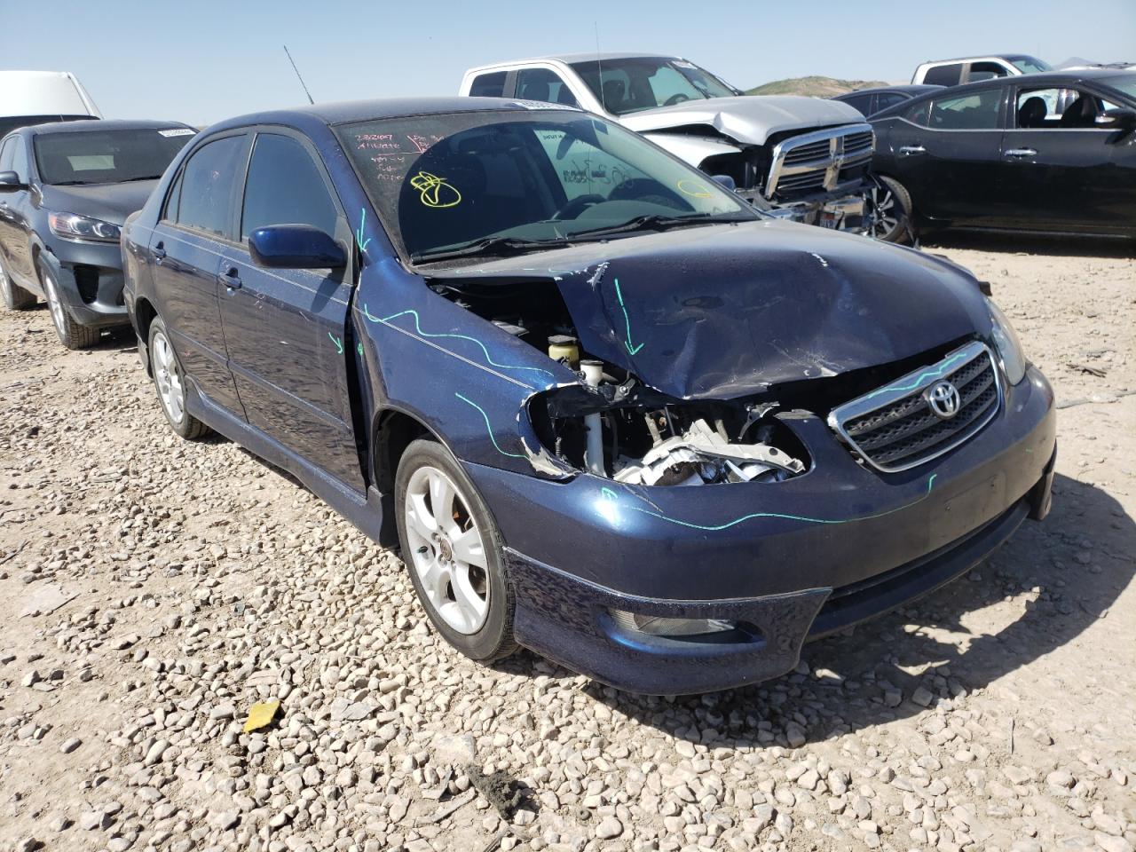 TOYOTA COROLLA CE 2007 with VIN 1NXBR32E97Z830905 - Photo from auction