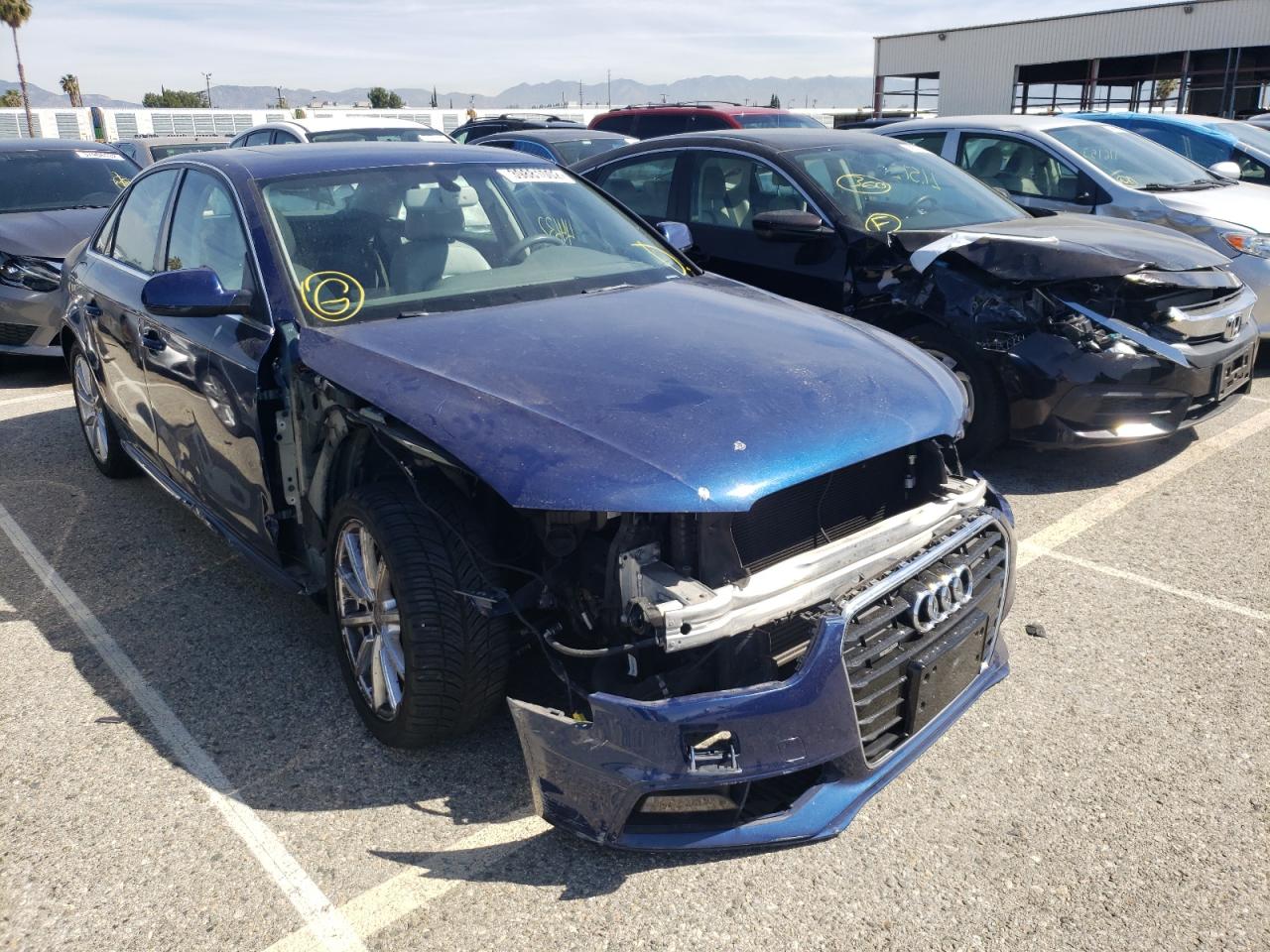 AUDI A4 PREMIUM 2016 with VIN WAUFFAFL1GN010806 - Photo from auction