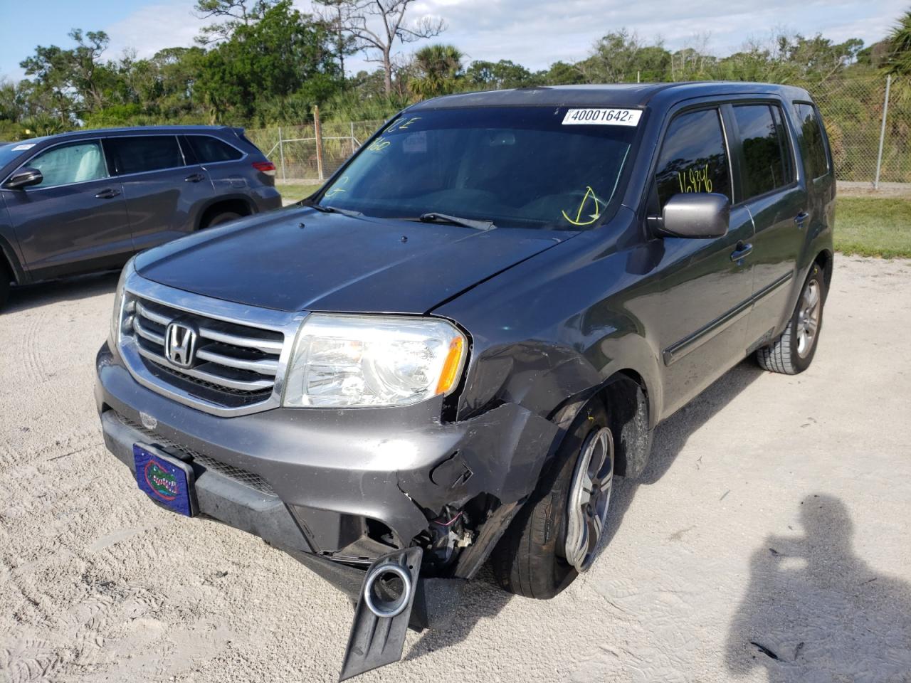 Photo 2 from auction – 2012 HONDA PILOT EXL with VIN 5FNYF3H50CB025781