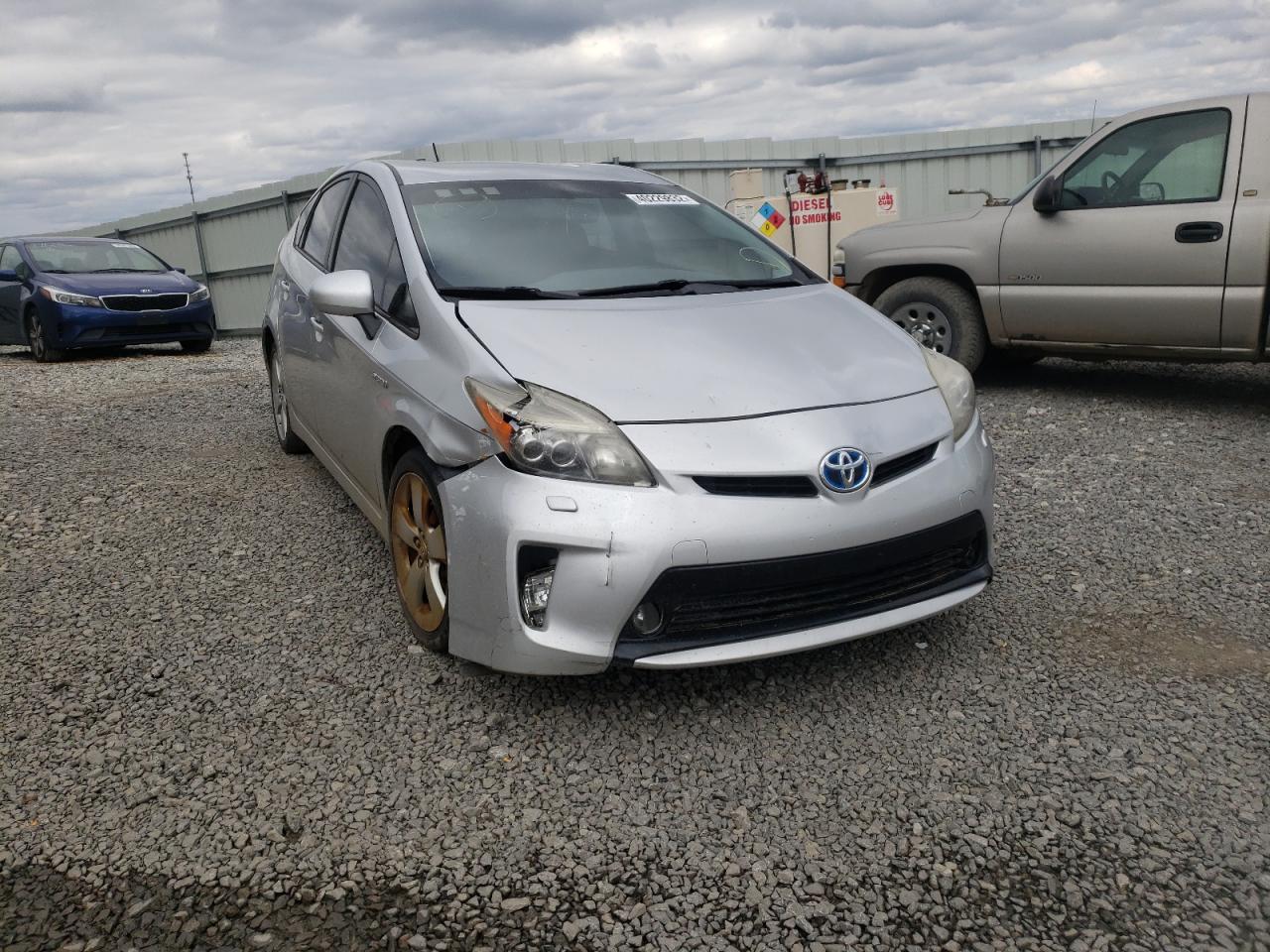 TOYOTA PRIUS 2012 with VIN JTDKN3DU9C1539658 - Photo from auction