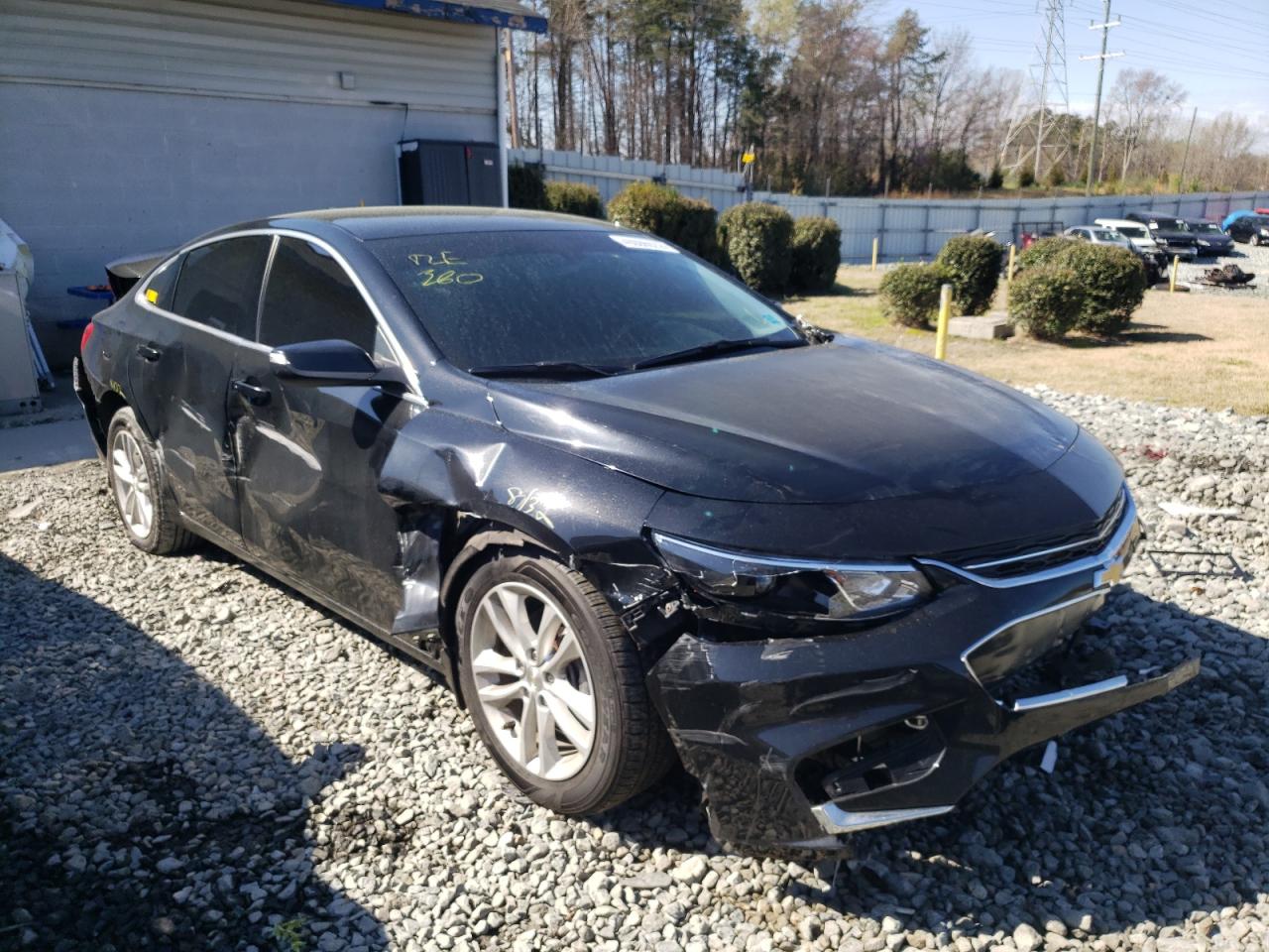 CHEVROLET MALIBU LT 2017 with VIN 1G1ZE5ST7HF244095 - Photo from auction