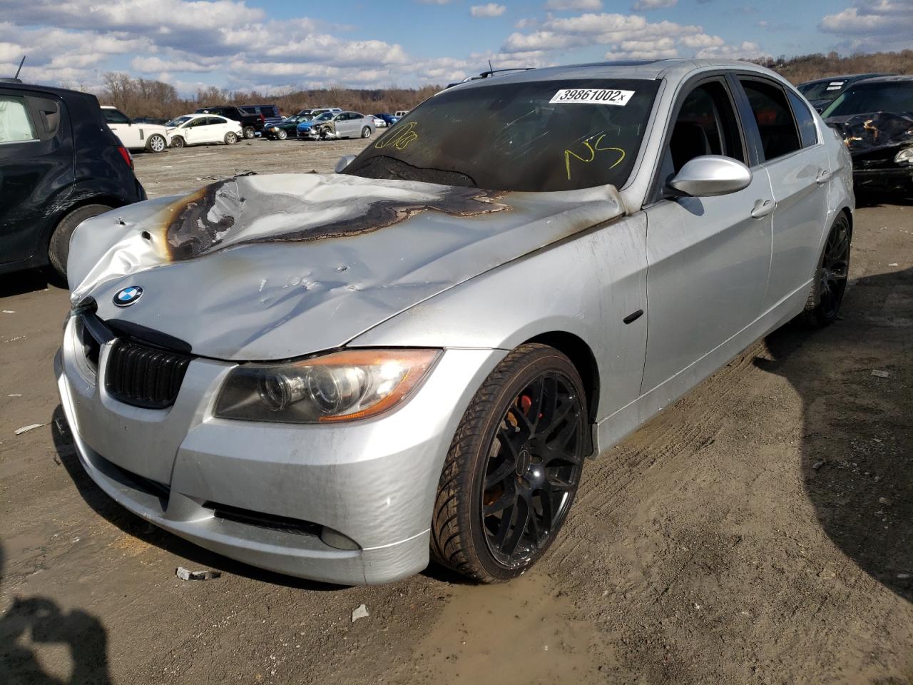 Photo 2 from auction – 2007 BMW 335 I with VIN WBAVB73587PA87678