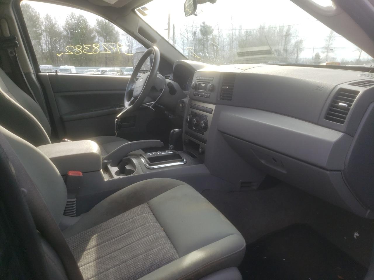 Photo 5 from auction – 2007 JEEP GRAND CHER with VIN 1J8GR48K07C585519