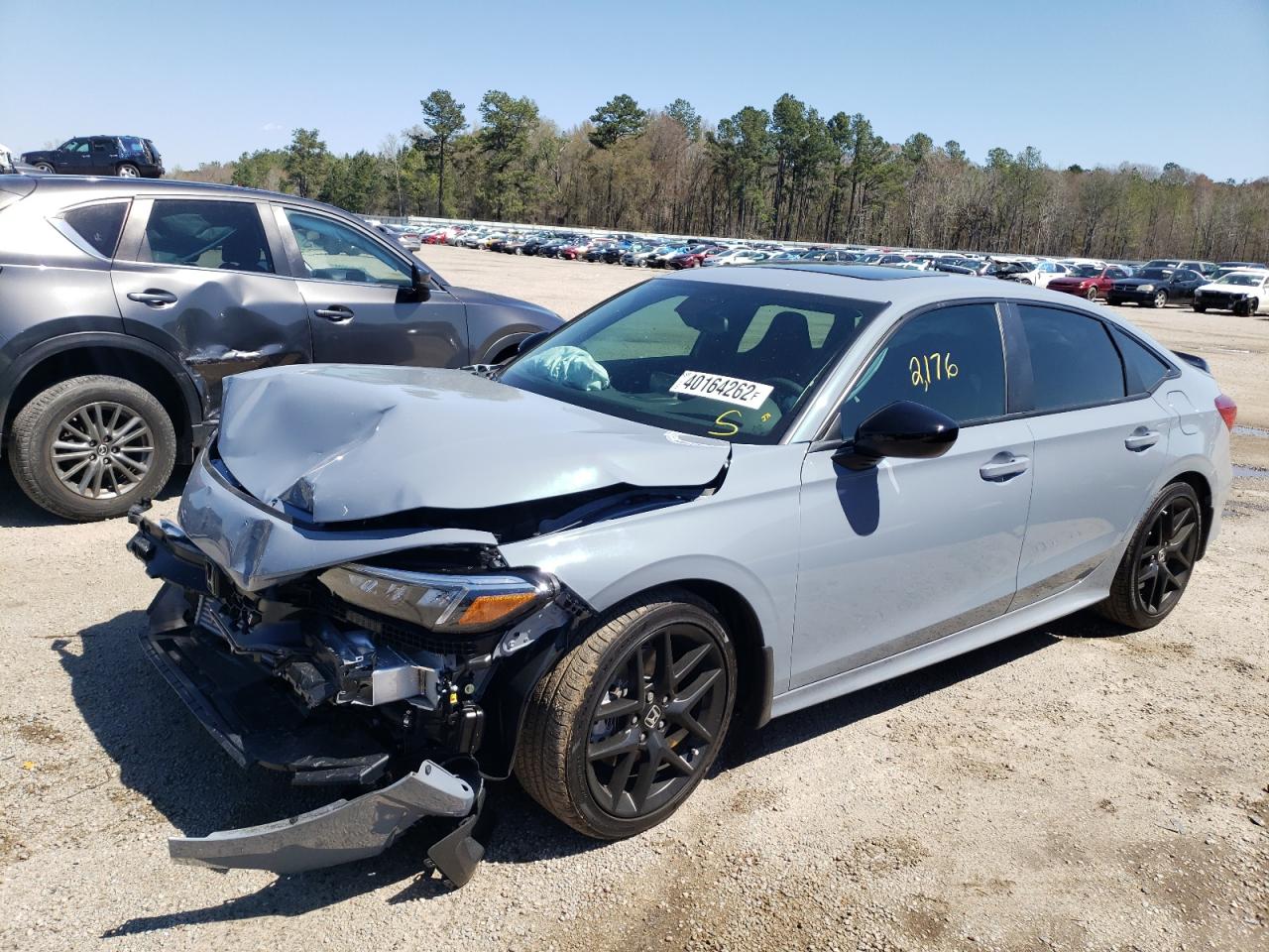 Photo 2 from auction – 2022 HONDA CIVIC SI with VIN 2HGFE1E50NH470829