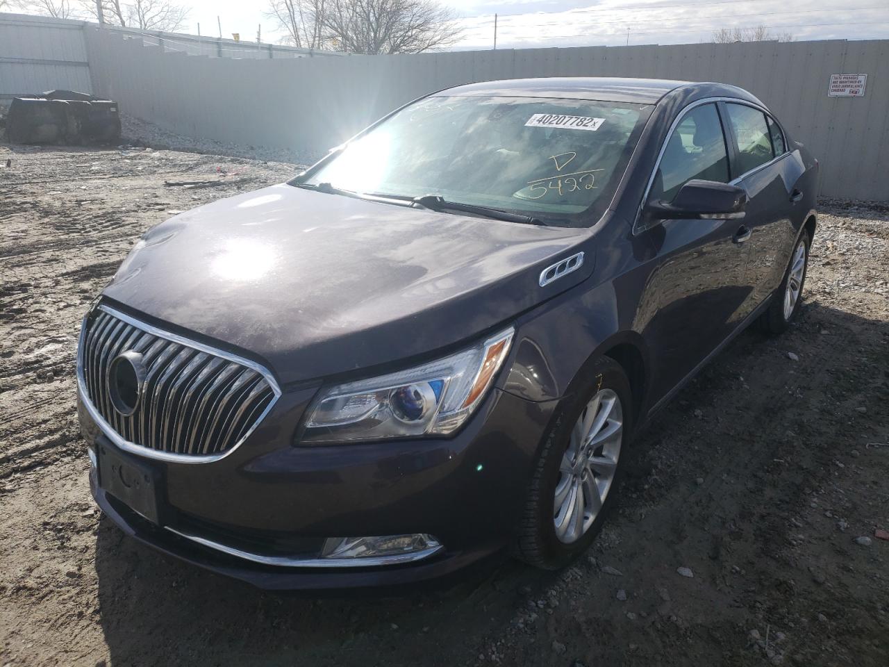 Photo 2 from auction – 2014 BUICK LACROSSE with VIN 1G4GB5G39EF275422