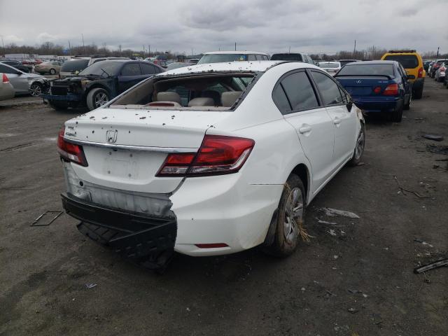 Foto 4 de la subasta – 2014 HONDA CIVIC LX con VIN 19XFB2F5XEE002033