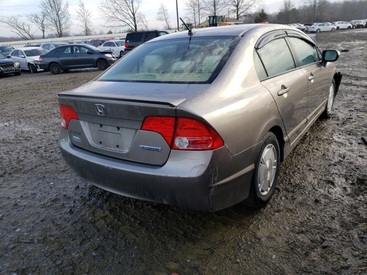 Photo 4 from auction – 2008 HONDA CIVIC HYBR with VIN JHMFA36268S014341