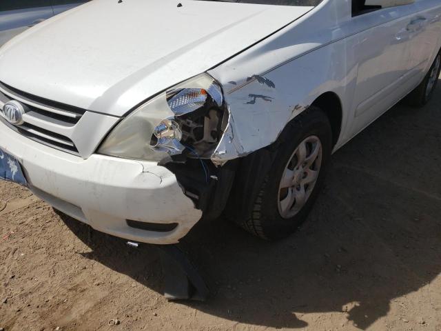 Photo 9 from auction – 2006 KIA SEDONA EX with VIN KNDMB233166020809